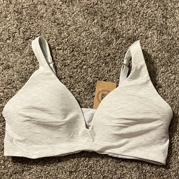 NWT PINK Victoria's Secret Wireless Bra size Large - Picture 1 of 8